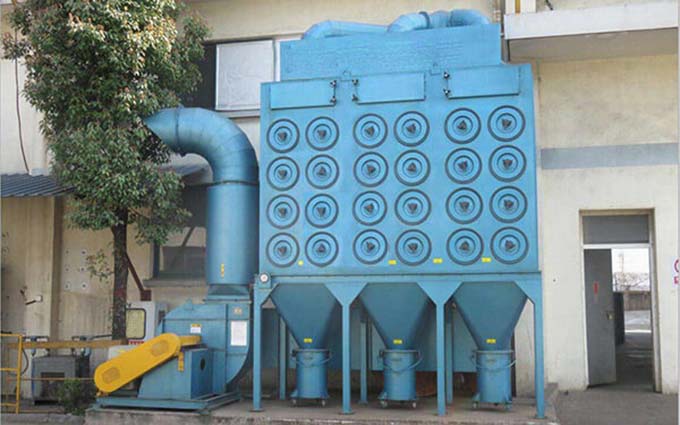 兩組濾筒除塵器在江西某制藥廠成功投入使用